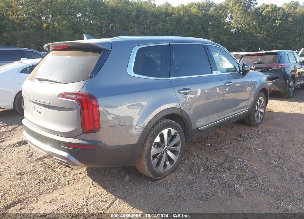 2022 KIA TELLURIDE EX VIN: 5XYP34HC4NG321262
