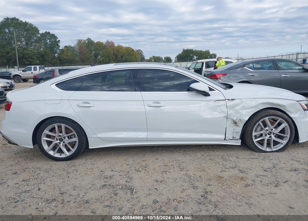 2023 AUDI A5 SPORTBACK PREMIUM 45 TFSI S LINE QUATTRO S TRONIC VIN: WAUDACF5XPA061876
