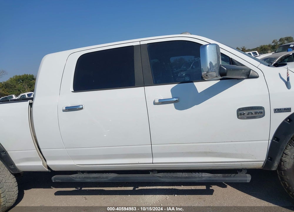 2012 RAM 2500 LAIE LONGHORN/LIMITED EDITION VIN: 3C6TD5PT3CG247468