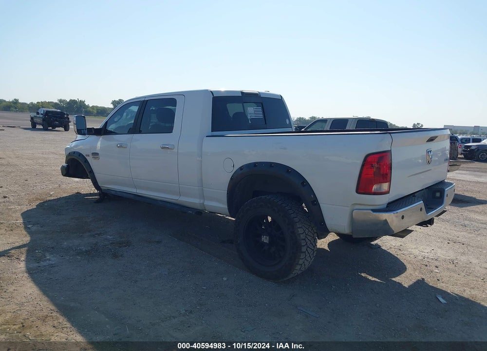 2012 RAM 2500 LAIE LONGHORN/LIMITED EDITION VIN: 3C6TD5PT3CG247468