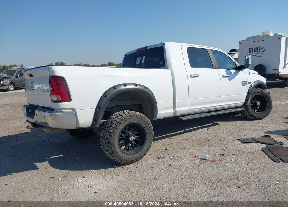 2012 RAM 2500 LAIE LONGHORN/LIMITED EDITION VIN: 3C6TD5PT3CG247468