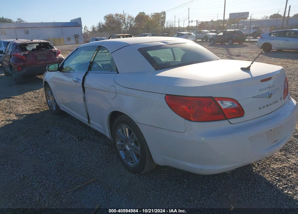 2009 CHRYSLER SEBRING LIMITED VIN: 1C3LC65VX9N535689