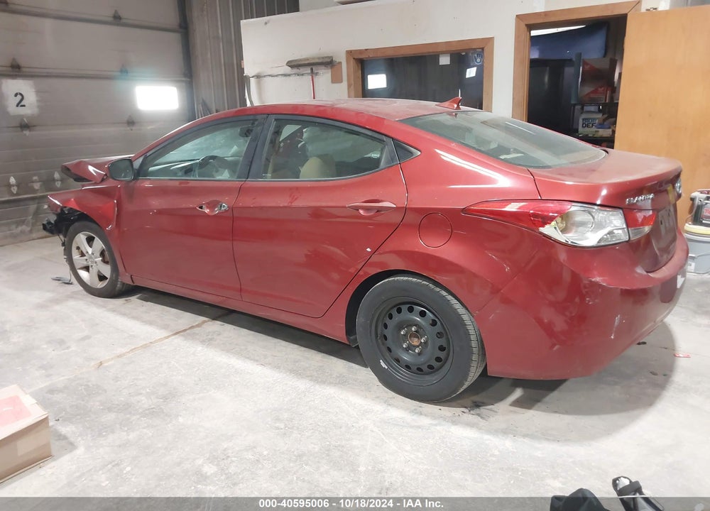 2012 HYUNDAI ELANTRA GLS (ULSAN PLANT) VIN: KMHDH4AE1CU299227