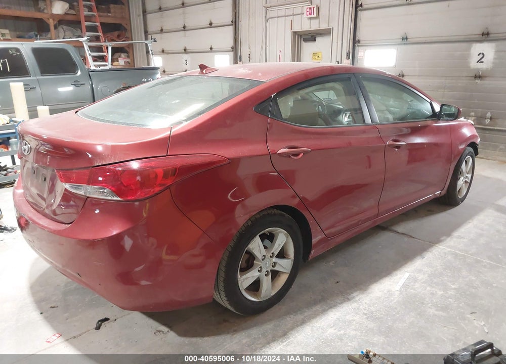 2012 HYUNDAI ELANTRA GLS (ULSAN PLANT) VIN: KMHDH4AE1CU299227