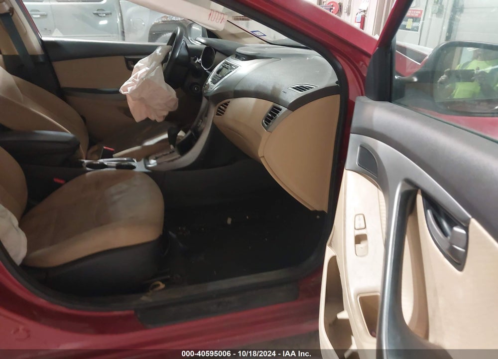 2012 HYUNDAI ELANTRA GLS (ULSAN PLANT) VIN: KMHDH4AE1CU299227