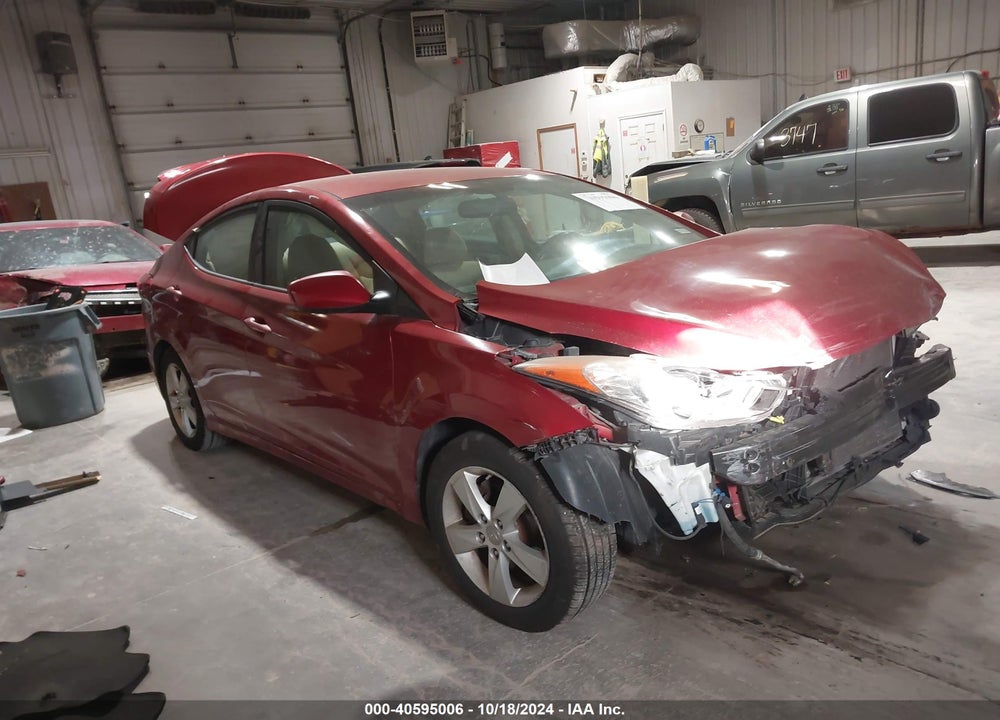 2012 HYUNDAI ELANTRA GLS (ULSAN PLANT) VIN: KMHDH4AE1CU299227