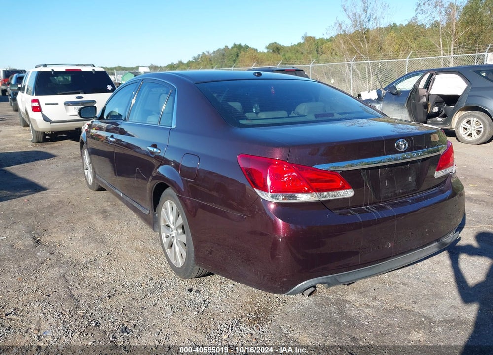 2011 TOYOTA AVALON LIMITED VIN: 4T1BK3DB8BU413016