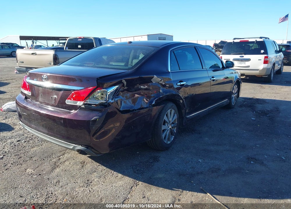 2011 TOYOTA AVALON LIMITED VIN: 4T1BK3DB8BU413016