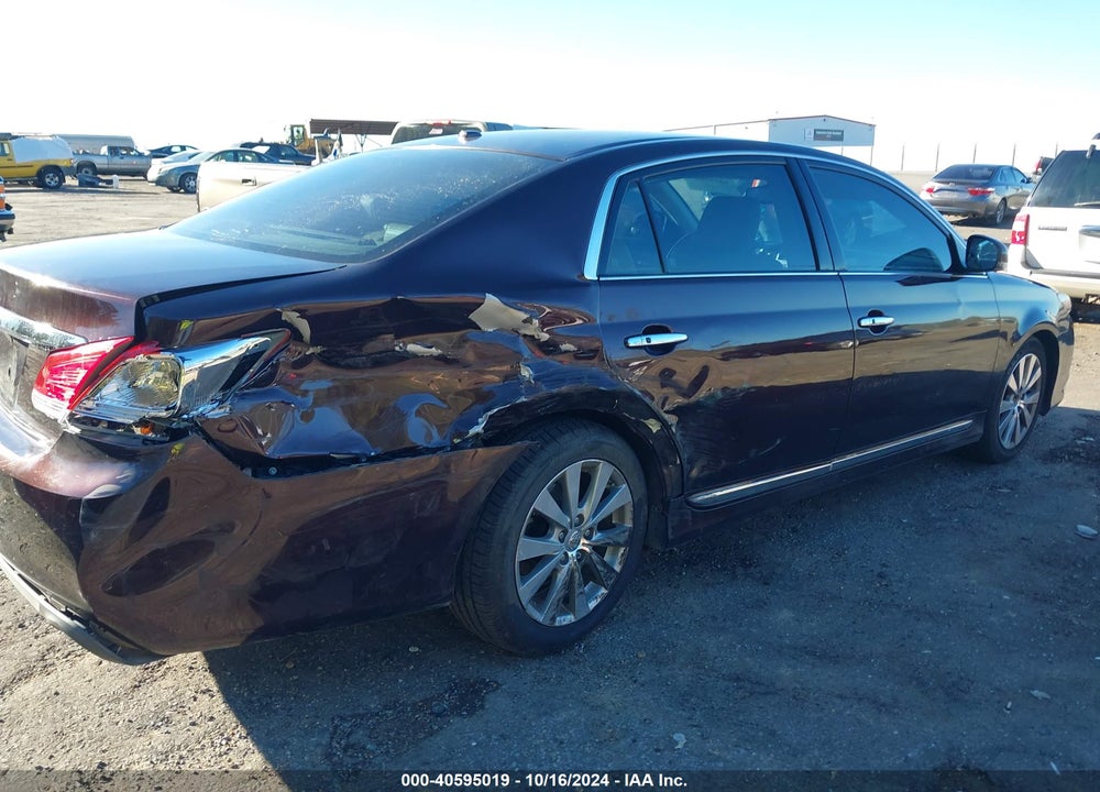 2011 TOYOTA AVALON LIMITED VIN: 4T1BK3DB8BU413016