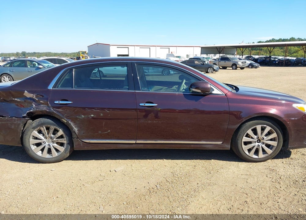 2011 TOYOTA AVALON LIMITED VIN: 4T1BK3DB8BU413016
