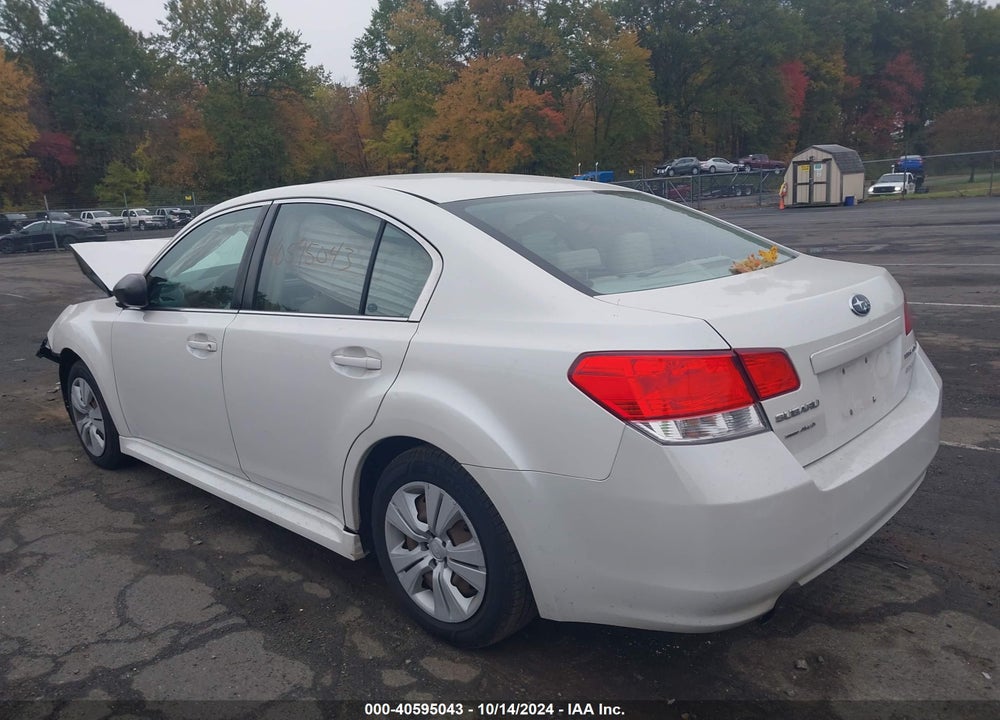 2013 SUBARU LEGACY 2.5I VIN: 4S3BMBA63D3039469