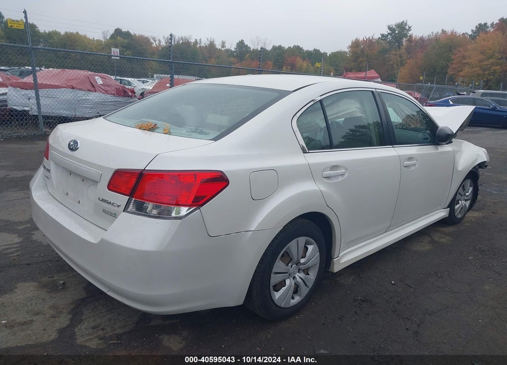 2013 SUBARU LEGACY 2.5I VIN: 4S3BMBA63D3039469