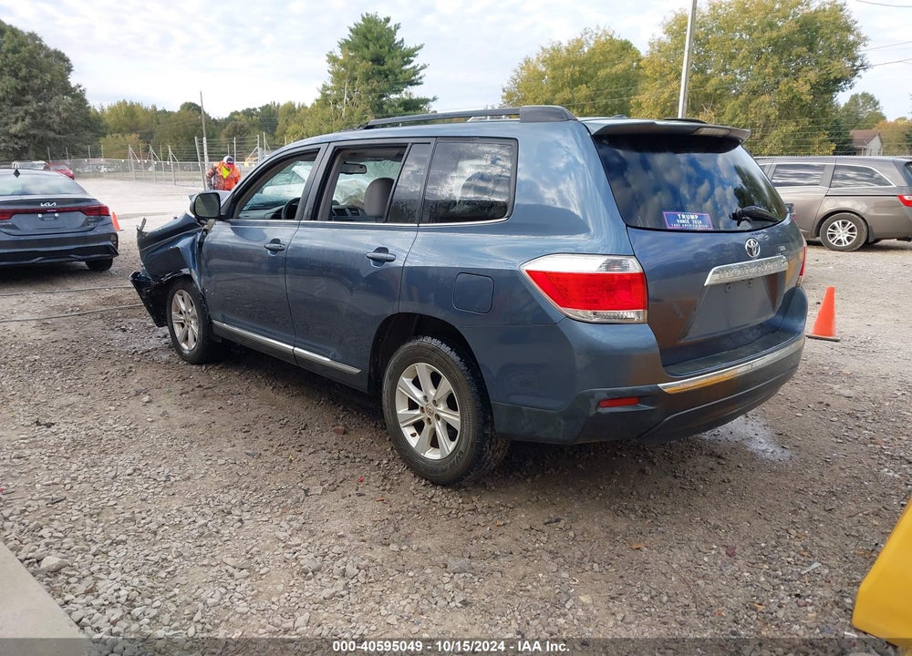 2011 TOYOTA HIGHLANDER SE V6 VIN: 5TDZK3EH6BS026703