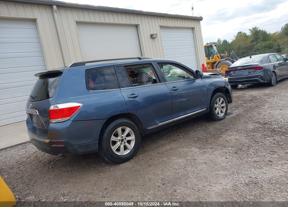 2011 TOYOTA HIGHLANDER SE V6 VIN: 5TDZK3EH6BS026703