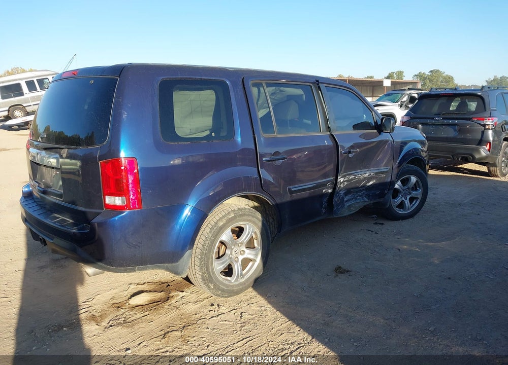 2015 HONDA PILOT EX-L VIN: 5FNYF3H56FB010108
