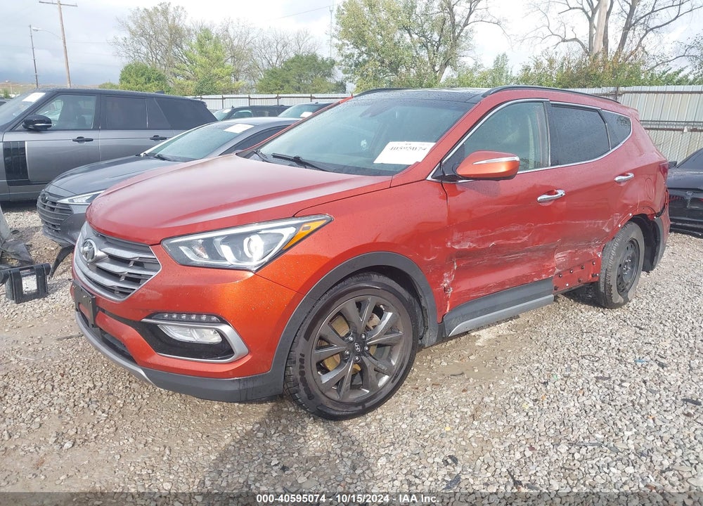 2017 HYUNDAI SANTA FE SPORT 2.0T ULTIMATE VIN: 5XYZWDLAXHG479938