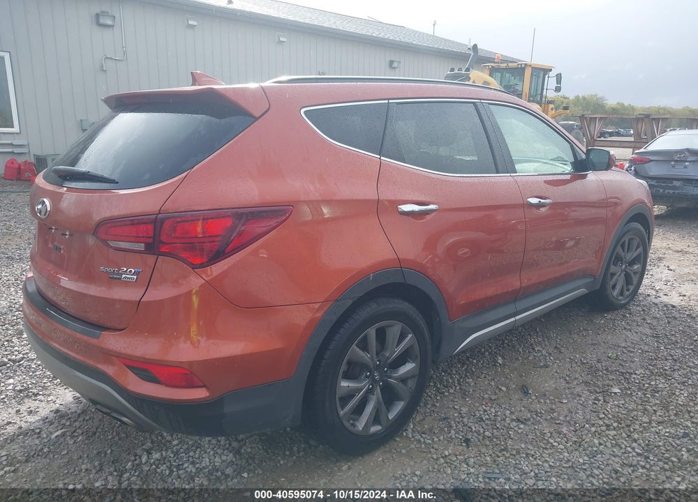 2017 HYUNDAI SANTA FE SPORT 2.0T ULTIMATE VIN: 5XYZWDLAXHG479938