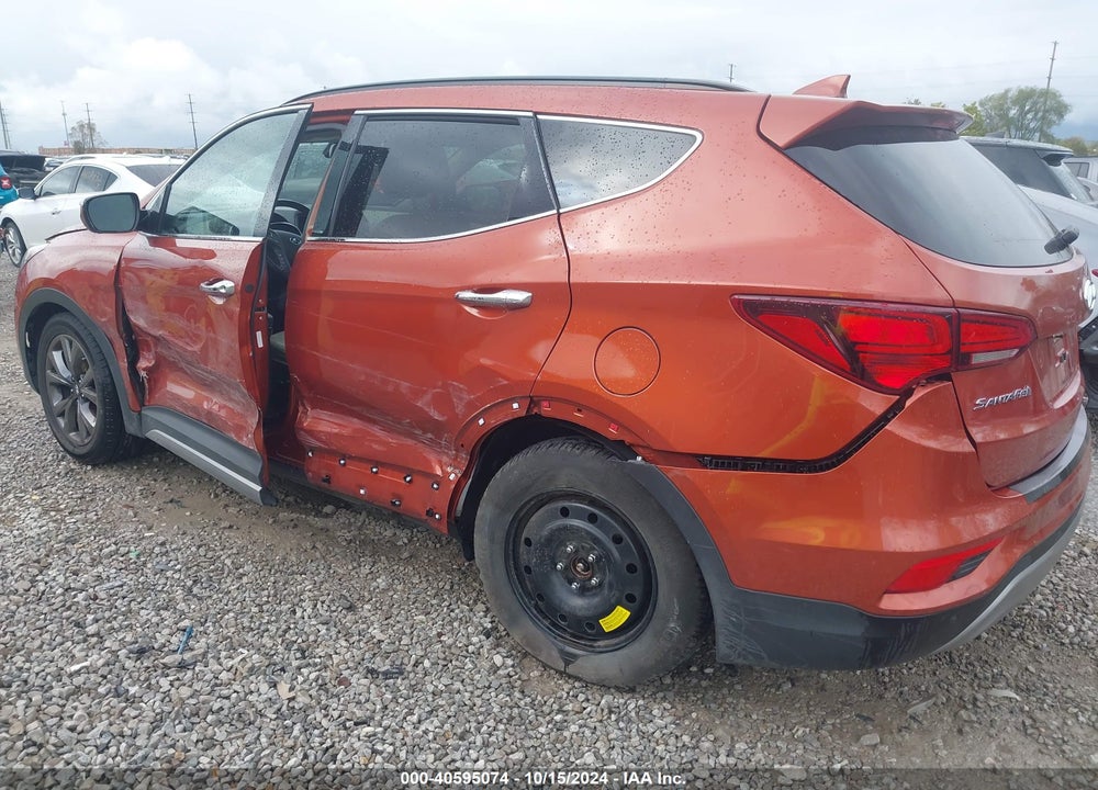 2017 HYUNDAI SANTA FE SPORT 2.0T ULTIMATE VIN: 5XYZWDLAXHG479938