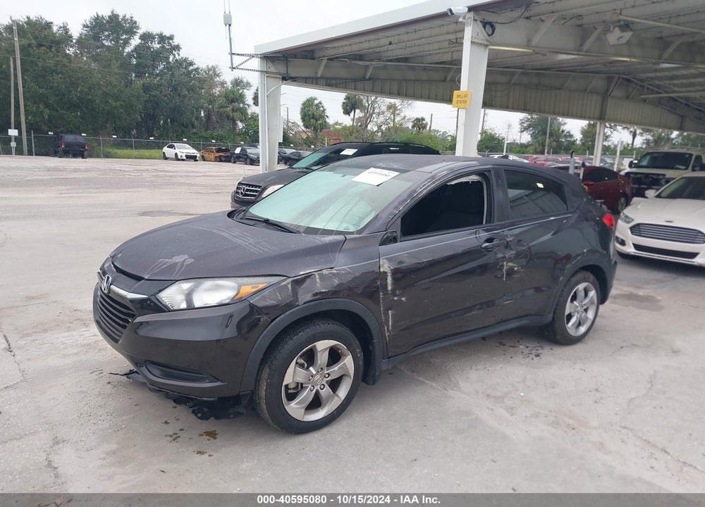 2018 HONDA HR-V LX VIN: 3CZRU5H34JM722703