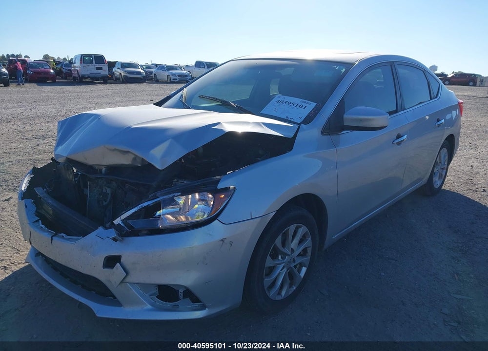 2017 NISSAN SENTRA SV VIN: 3N1AB7AP1HY354441