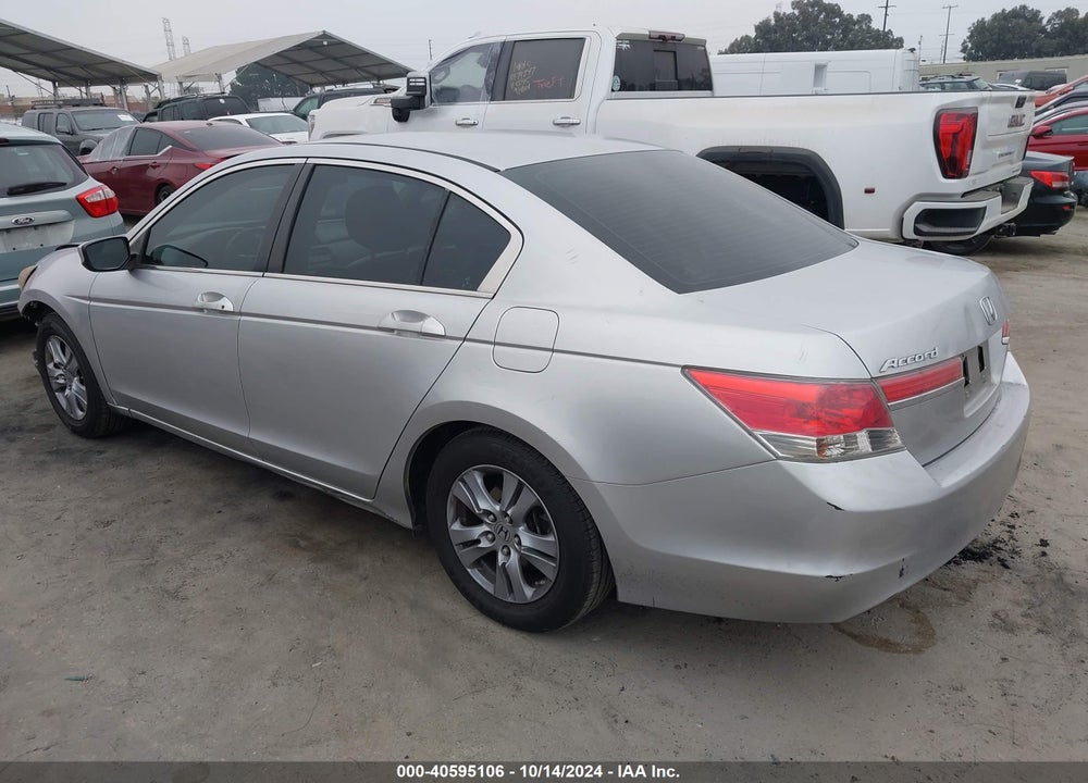 2012 HONDA ACCORD 2.4 SE VIN: 1HGCP2F63CA138602