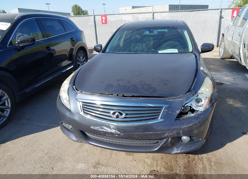2011 INFINITI G37X VIN: JN1CV6AR5BM353461