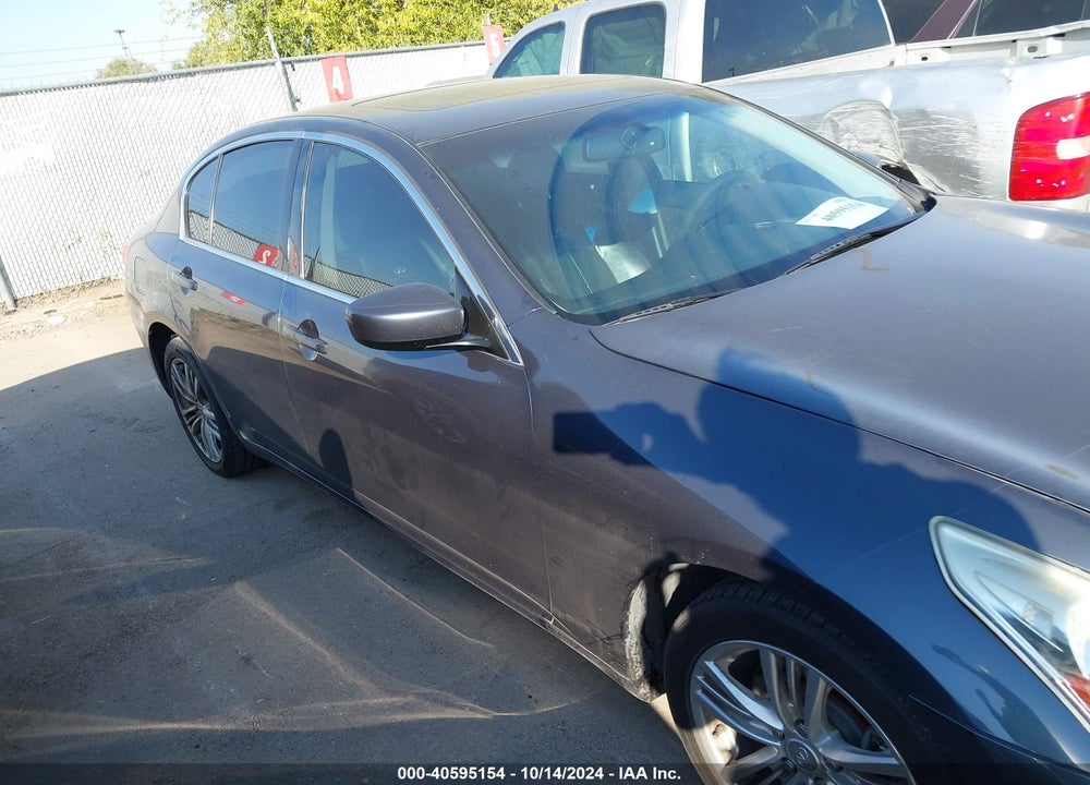 2011 INFINITI G37X VIN: JN1CV6AR5BM353461