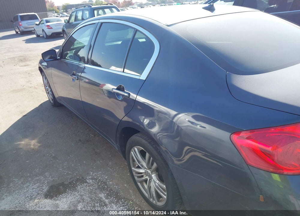 2011 INFINITI G37X VIN: JN1CV6AR5BM353461