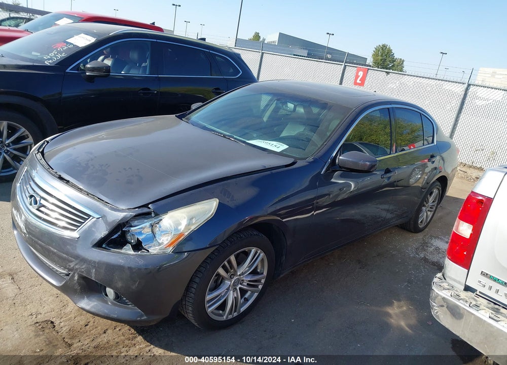 2011 INFINITI G37X VIN: JN1CV6AR5BM353461