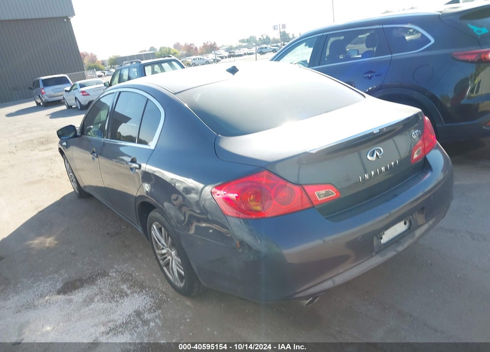 2011 INFINITI G37X VIN: JN1CV6AR5BM353461