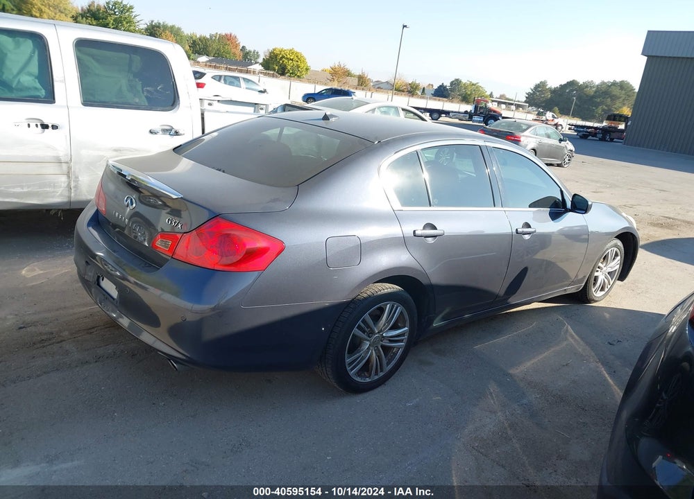 2011 INFINITI G37X VIN: JN1CV6AR5BM353461