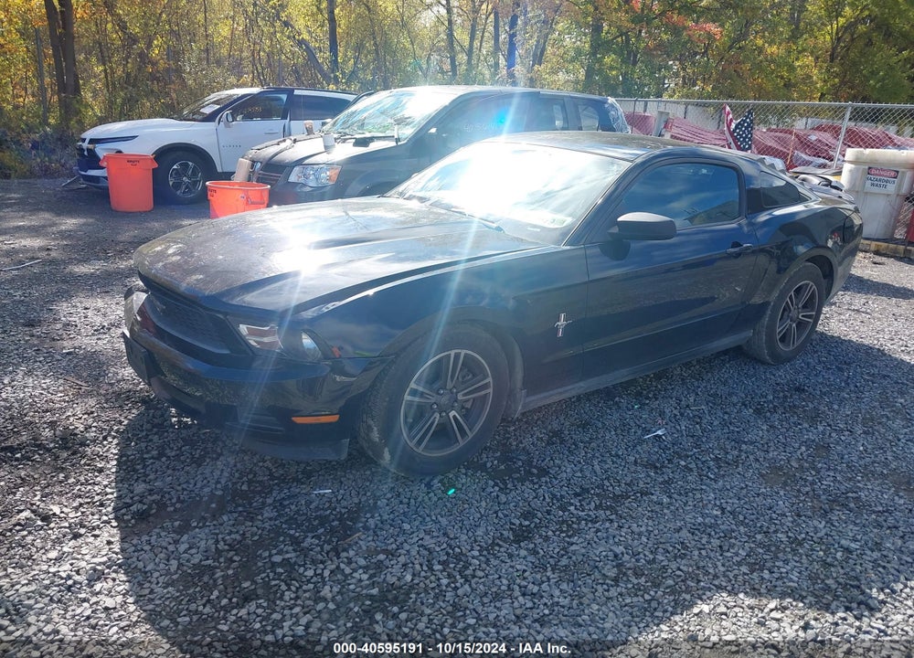 2012 FORD MUSTANG V6 PREMIUM VIN: 1ZVBP8AM1C5216092