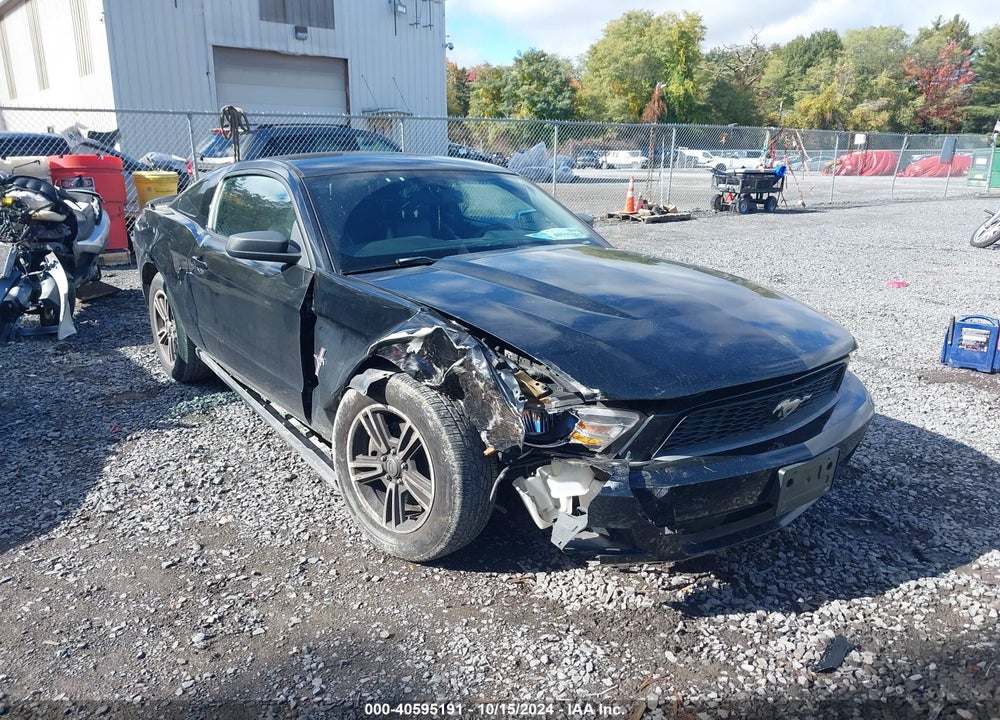 2012 FORD MUSTANG V6 PREMIUM VIN: 1ZVBP8AM1C5216092