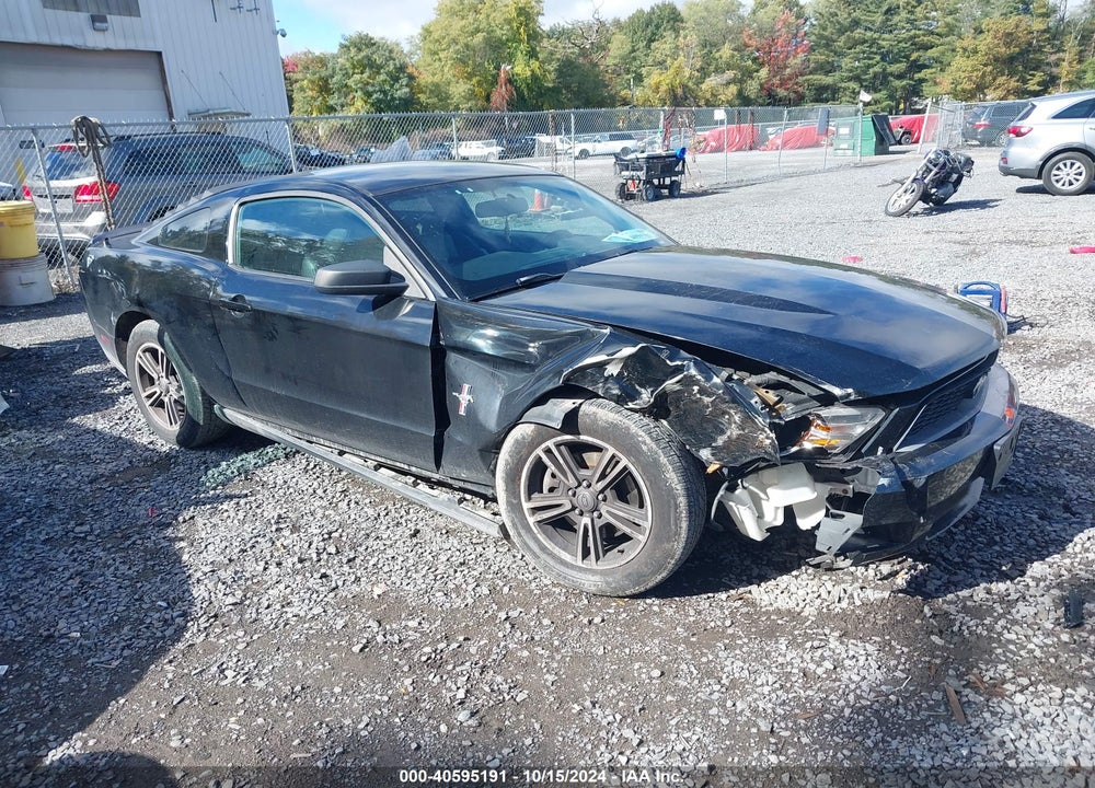 2012 FORD MUSTANG V6 PREMIUM VIN: 1ZVBP8AM1C5216092