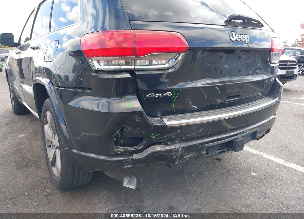 2014 JEEP GRAND CHEROKEE OVERLAND VIN: 1C4RJFCT1EC128668