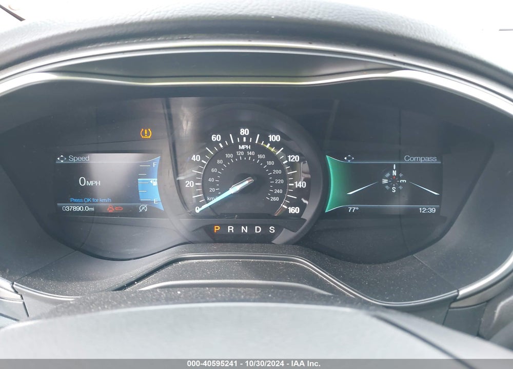 2019 FORD FUSION SE VIN: 3FA6P0HD8KR239415