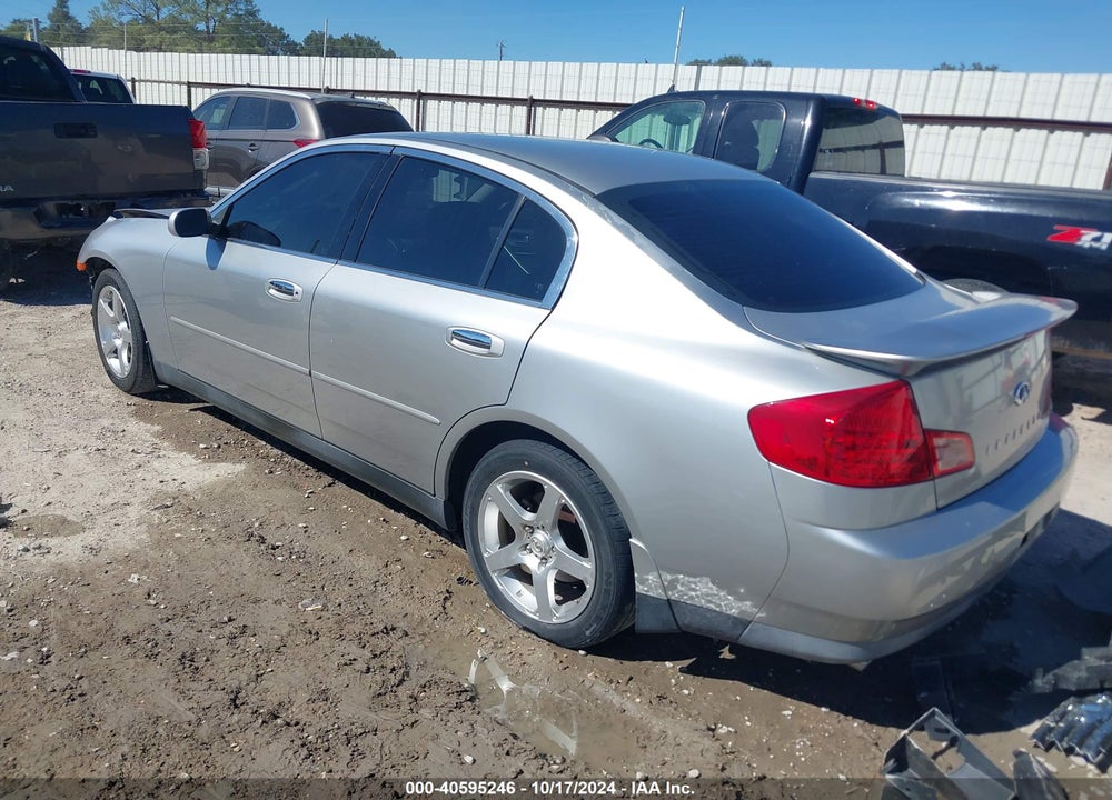 2004 INFINITI G35 VIN: JNKCV51E34M600398