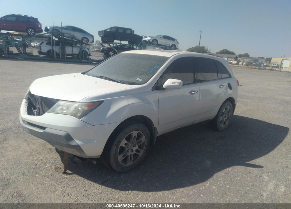2007 ACURA MDX VIN: 2HNYD282X7H535393