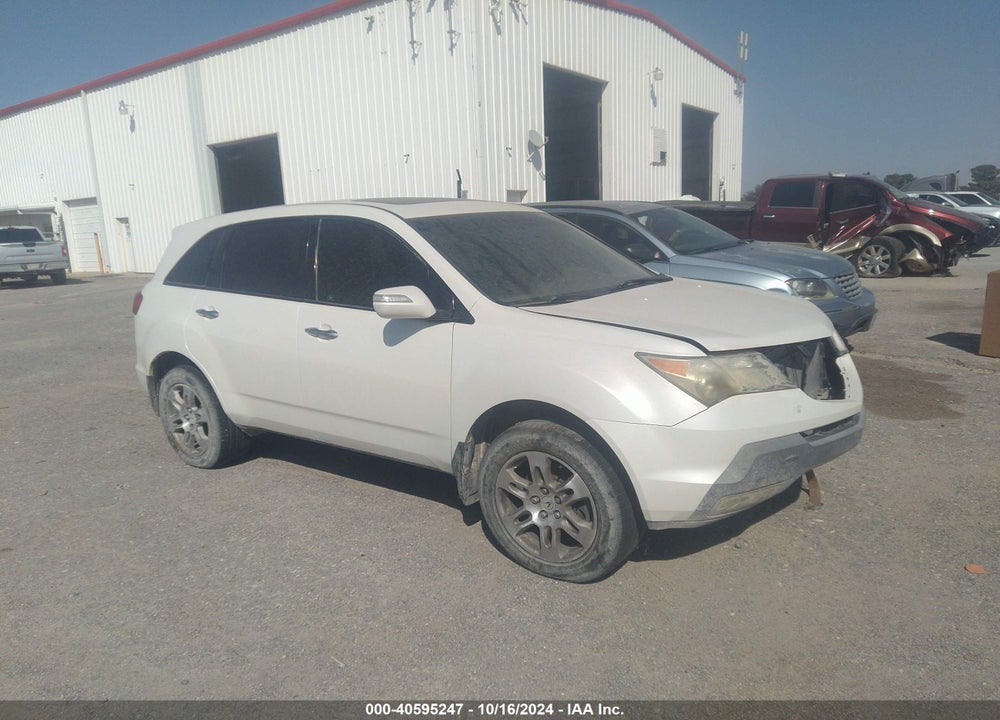 2007 ACURA MDX VIN: 2HNYD282X7H535393