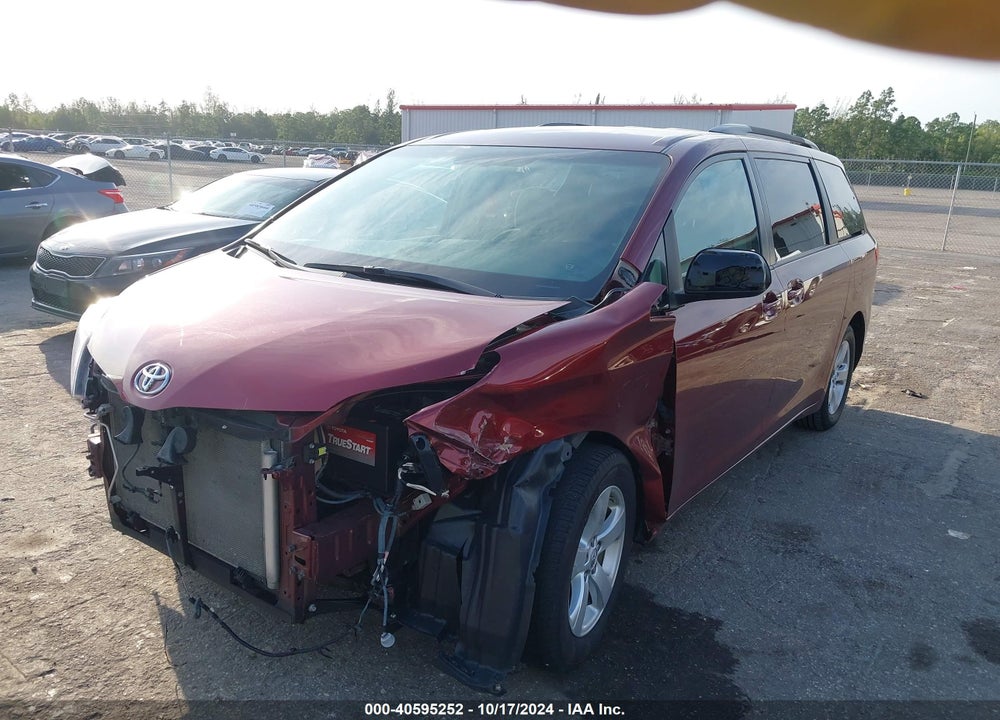 2016 TOYOTA SIENNA LE 8 PASSENGER VIN: 5TDKK3DC0GS753348