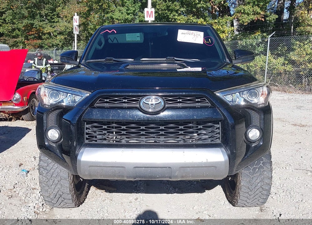2014 TOYOTA 4RUNNER TRAIL VIN: JTEBU5JR7E5166559