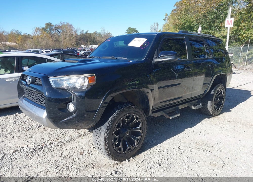 2014 TOYOTA 4RUNNER TRAIL VIN: JTEBU5JR7E5166559