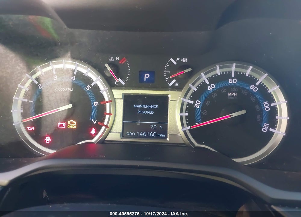 2014 TOYOTA 4RUNNER TRAIL VIN: JTEBU5JR7E5166559
