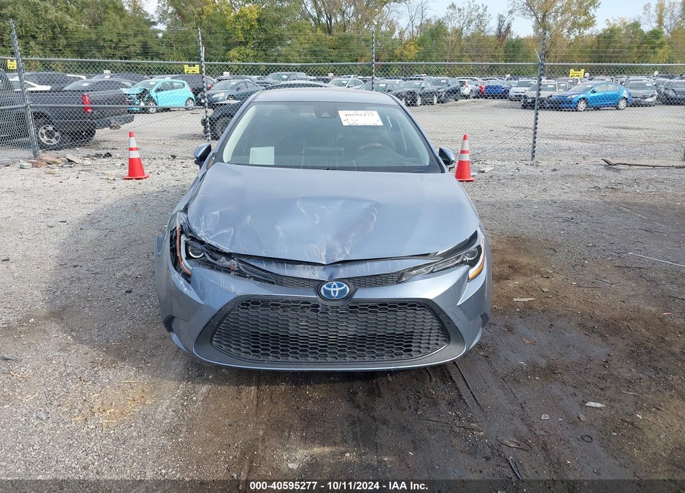 2021 TOYOTA COROLLA HYBRID LE VIN: JTDEAMDE2MJ027152