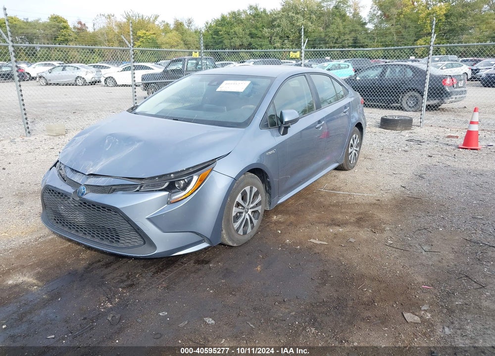 2021 TOYOTA COROLLA HYBRID LE VIN: JTDEAMDE2MJ027152