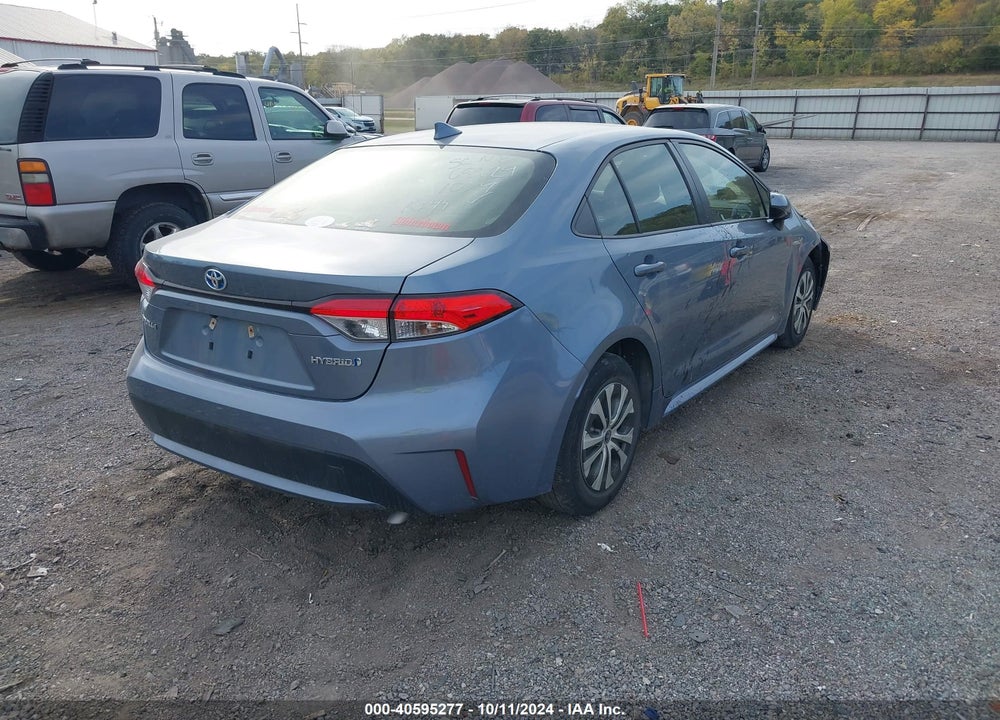 2021 TOYOTA COROLLA HYBRID LE VIN: JTDEAMDE2MJ027152