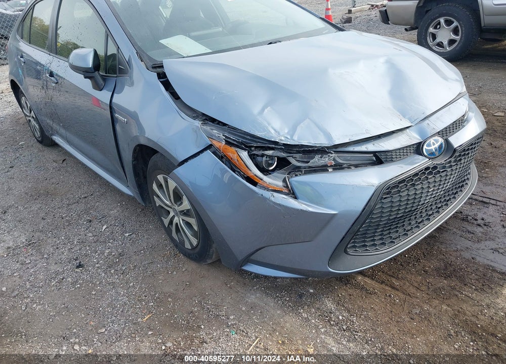 2021 TOYOTA COROLLA HYBRID LE VIN: JTDEAMDE2MJ027152