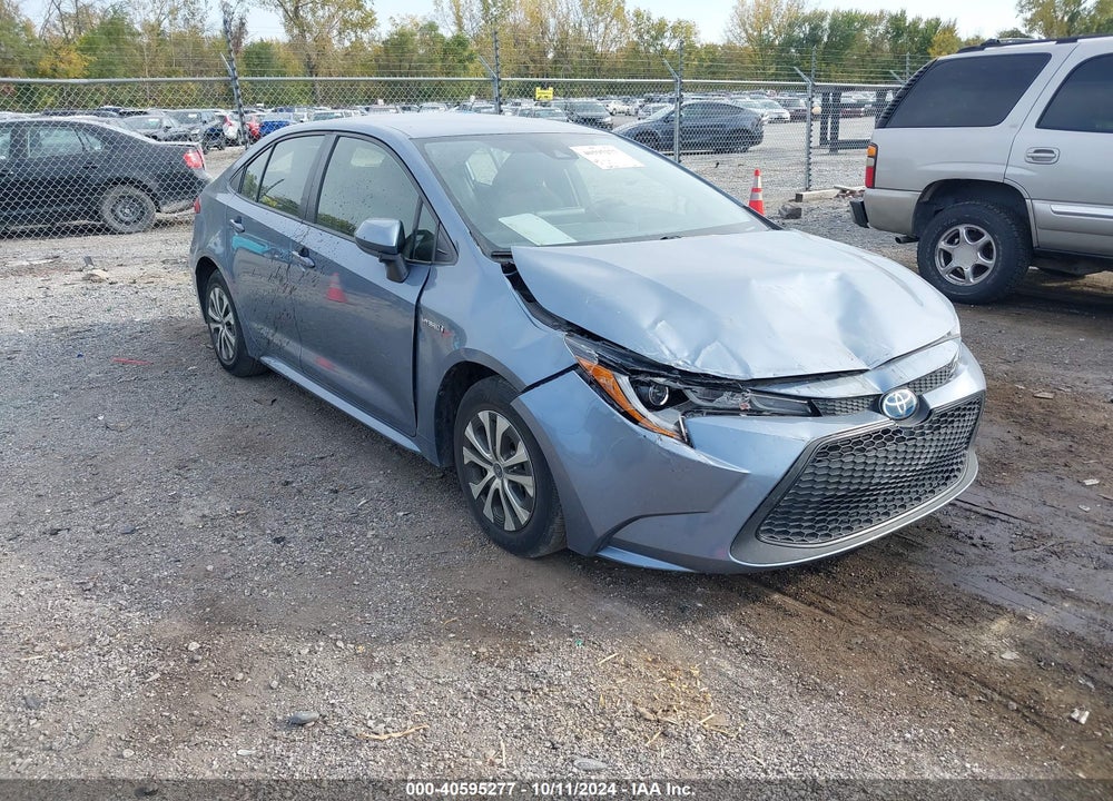 2021 TOYOTA COROLLA HYBRID LE VIN: JTDEAMDE2MJ027152