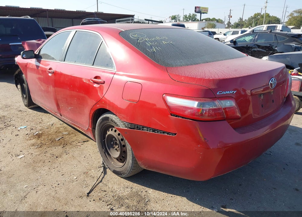 2008 TOYOTA CAMRY LE VIN: 4T1BE46KX8U207909