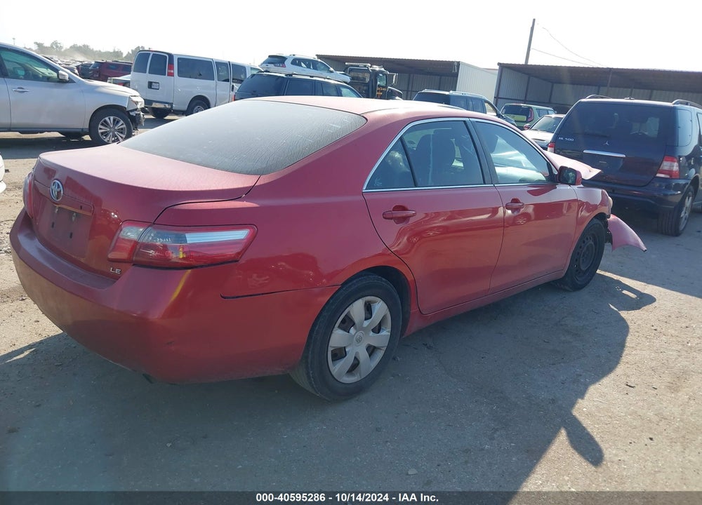 2008 TOYOTA CAMRY LE VIN: 4T1BE46KX8U207909